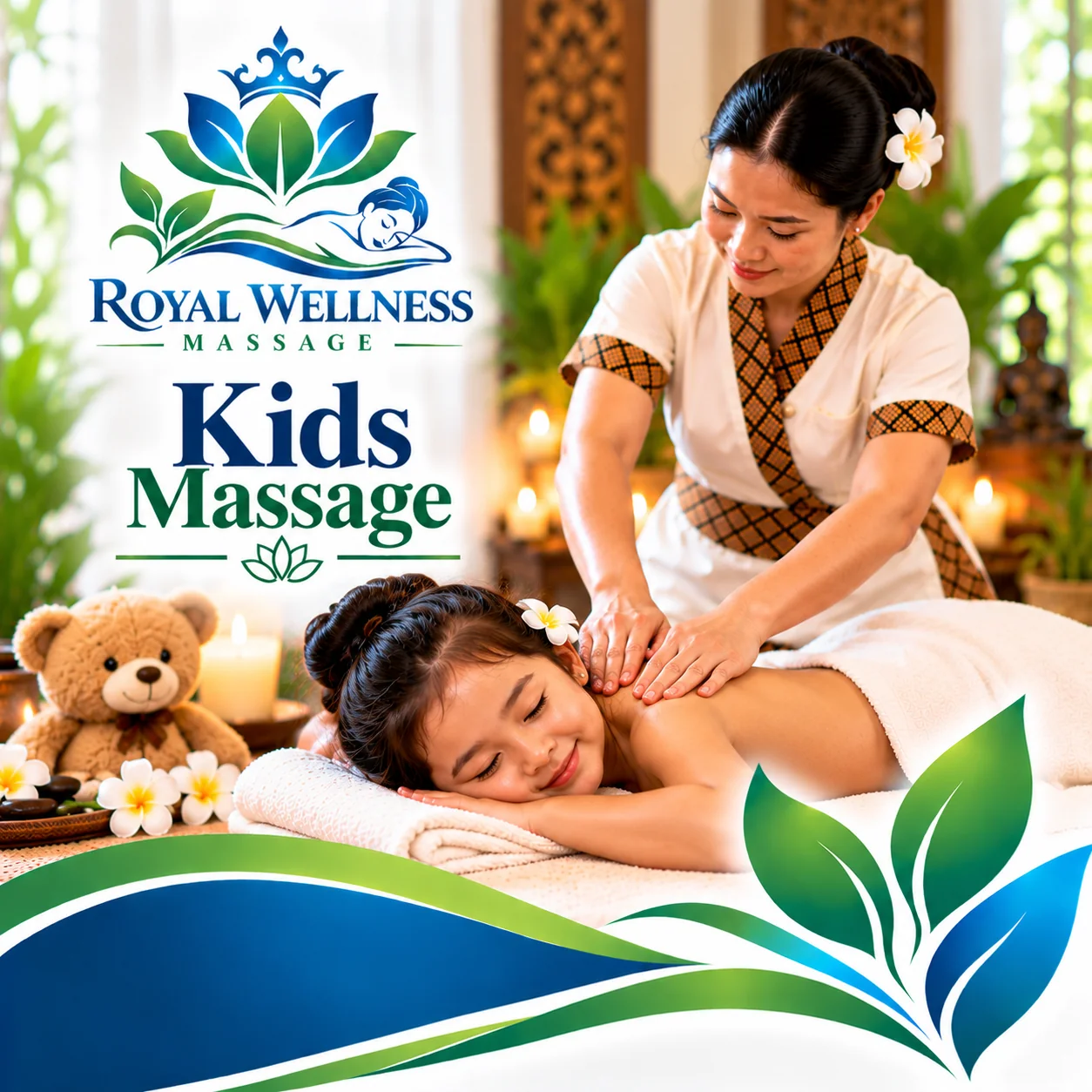 Kids Massage at Royal Wellness Massage