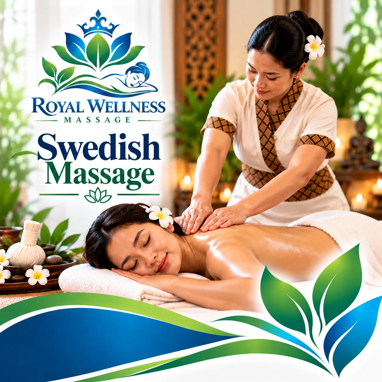 Swedish Massage at Royal Wellness Massage
